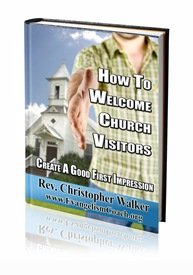 How to Welcome Church Visitors - Hospitality Practices Ebook from EvangelismCoach