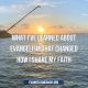 A person fishing at sunset on calm water, illustrating the patient and steady process of personal evangelism.
